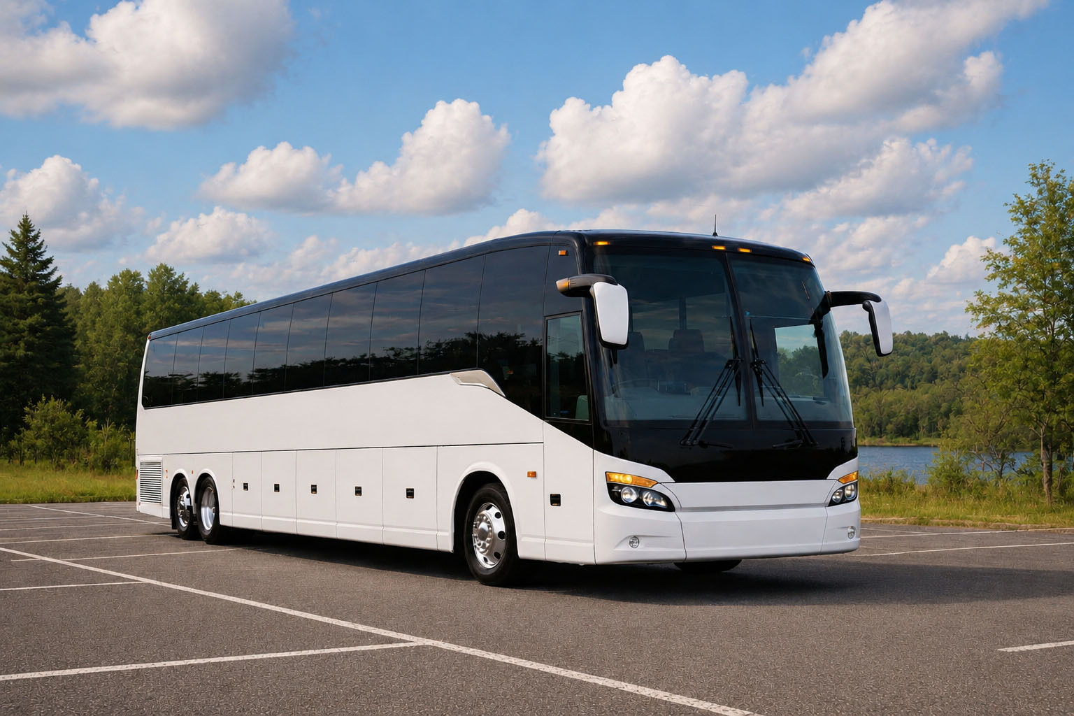 Lancaster Texas Charter Bus Company fleet
